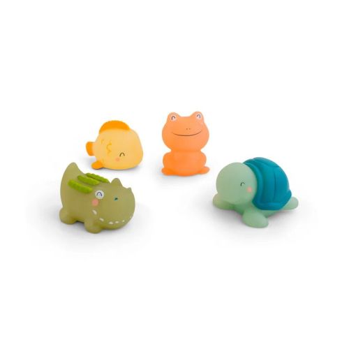 SARO "Tropicool" Thermosensitive Bath Toys: Color-Changing Sensory Bath Fun - Safe Temperature Indicator for Baby & Toddler Bath Time