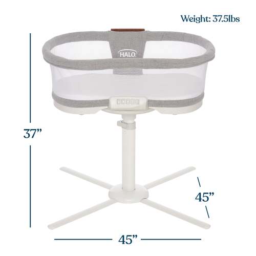 HALO BassiNest Luxe Swivel Sleeper Bassinet
