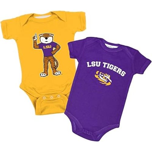 Two Feet Ahead 2 Pack Baby Bodysuit Creeper Newborn Infants Licensed Sizes 0-3M 6M 12M 18M