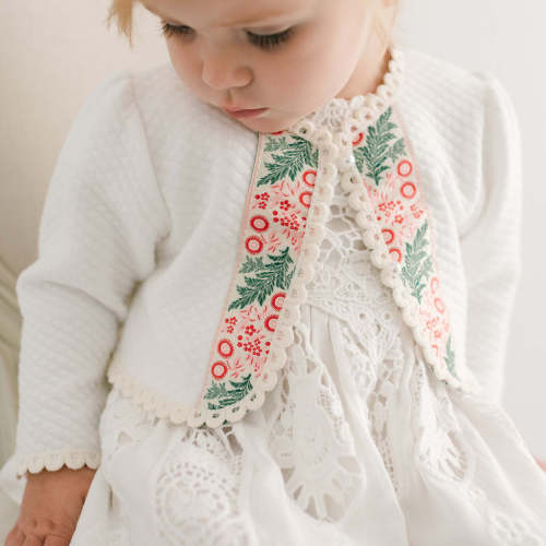 Noelle Quilted Cotton Sweater – Baby Beau and Belle