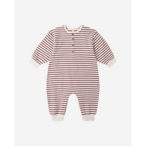 Relaxed Jumpsuit Mulberry Stripe – Quincy Mae