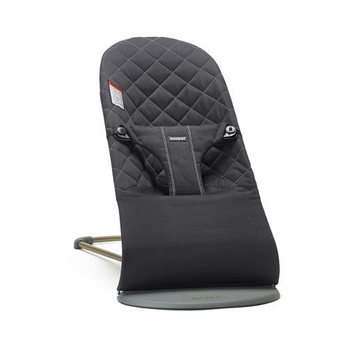Bouncer Bliss - Black Woven, Classic Quilt