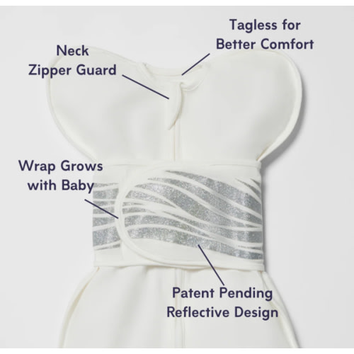 Breathing Reassurance Newborn Baby Swaddle