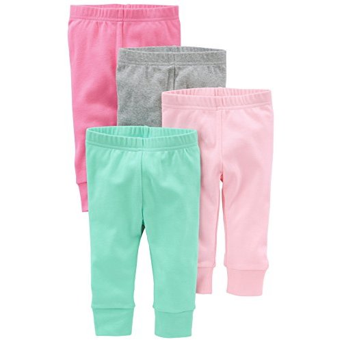 Simple Joys by Carter's Baby Girls' 4-Pack Pants