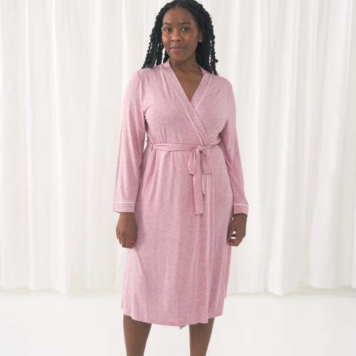 Heather Mauve Women's Robe - Little Sleepies