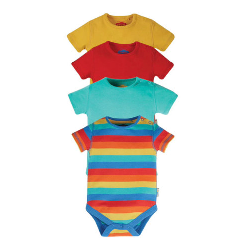 Frugi Over the Rainbow Body - 4 Pack