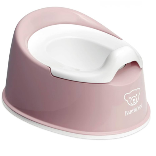 BabyBjörn Smart Potty, Powder Pink/White