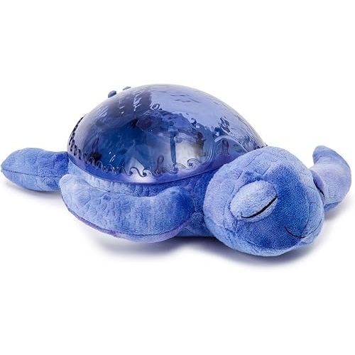 Cloud b Ocean Projector Nightlight with 2 White Noises & 2 Soothing Sounds | Adjustable Settings | Cry Sensor | Tranquil Turtle - Ocean (Rechargeable)