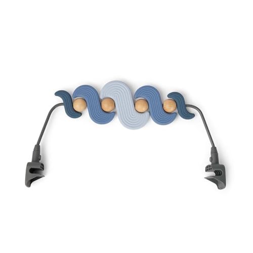 Ergobaby Evolve 3-in-1 Bouncer Seat for Babies and Toddlers 5.5-25lbs - Multi Position Baby Rocker Seat with Adjustable Heights, Secure Harness, Newborn Insert - Knit Cream