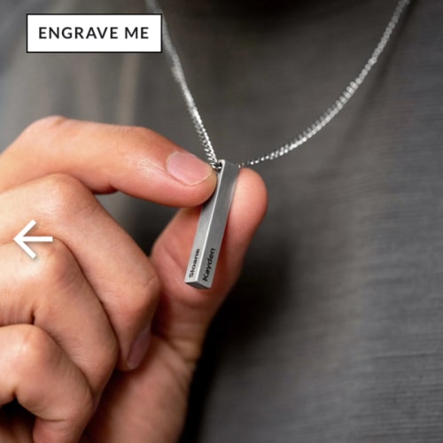 Pillar Pendant - Silver | Vincero | Vincero Collective