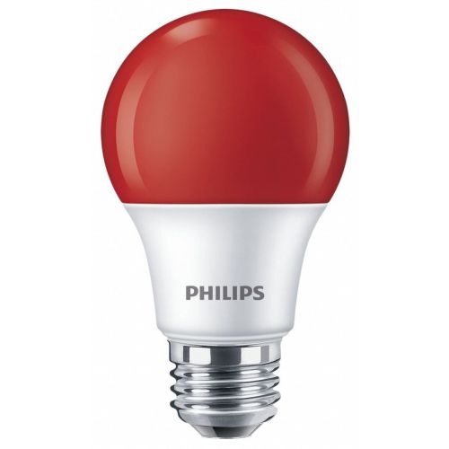 PHILIPS Compact LED Bulb: Medium Screw (E26), LED, (A) Classic, A19, 8 W Watt, 3000K, Frosted