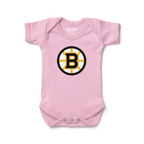 Newborn & Infant Boston Bruins Chad & Jake Light Pink Bodysuit