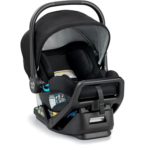 Baby Jogger City GO 2 Infant Car Seat, Lunar Black – Lightweight Rear-Facing Infant Car Seat, Travel System Compatible, Taxi-Safe