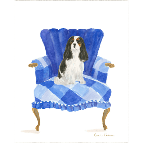 Cavalier King Charles Spaniel art print