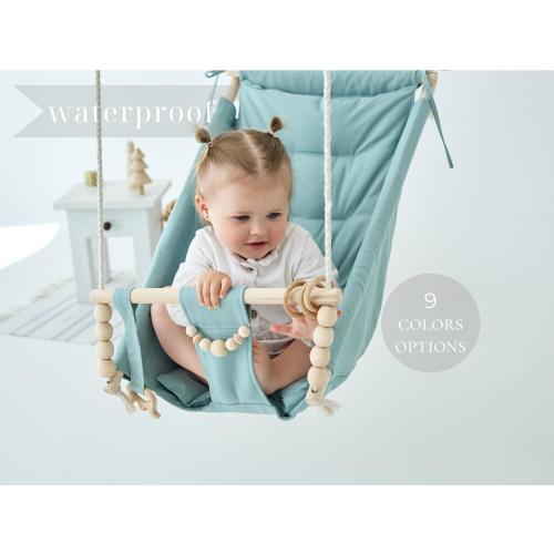 baby swing, Outdoor Garden Baby Swing, baby swing toddler, Gift For Baby, Swing with pillow, Handmade Swing montessori toys gifts