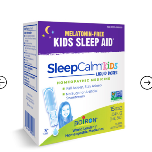 SleepCalm® Kids Liquid Doses | Boiron USA