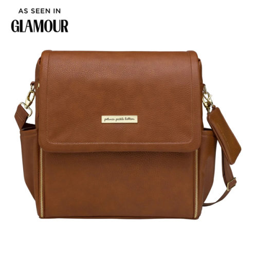 Diaper bag- Boxy Backpack in Cedar