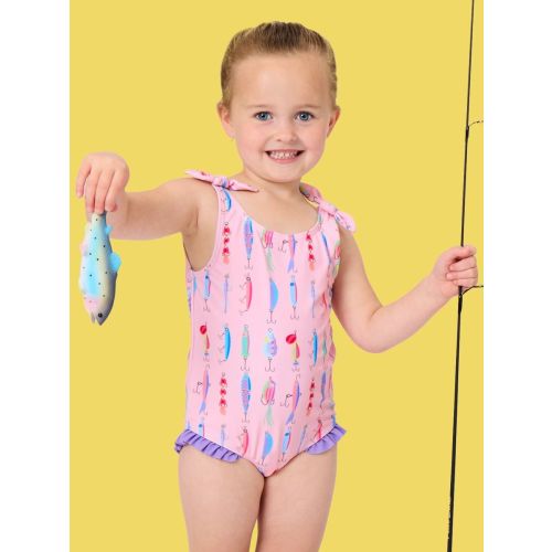 Tie Shoulder One Piece | RuffleButts & RuggedButts