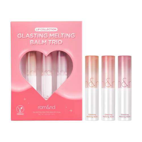 GLASTING MELTING BALM TRIO – rom&nd