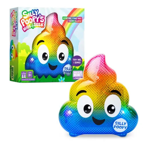 Silly Poopy's Hide & Seek - The Talking Singing Rainbow Hide - TikTok Shop