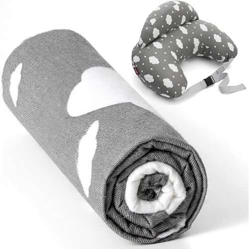 Momcozy Nursing Pillow Cover for Original Pillow- Pioneering Safety Fence - Plus Size Breastfeeding Pillow for Ergonomic Comfort & Support-Easier and Healthier Nursing, Cotton Cover Only