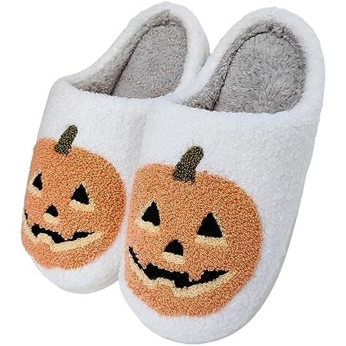Womens Mens Slippers Retro Memory Foam Cute Cartoon Plush Fluffy Warm Fur Lined slippers Indoor House Home Winter Shoes