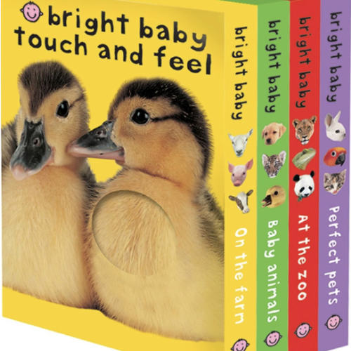 Boxed Set (Bright Baby Touch and Feel): On the Farm, Baby Animals, At the Zoo and Perfect Pets