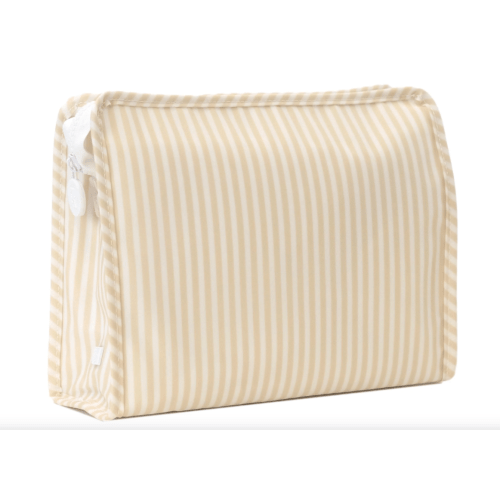 TRVL Roadie Large Zip Pouch - Pimlico Stripe Sand