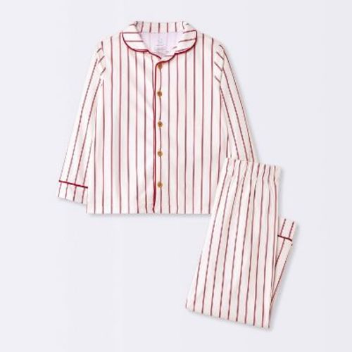 Toddler Girls' 2pc Long Sleeve Brushed Jersey Coat Pajama Set - Cloud Island™