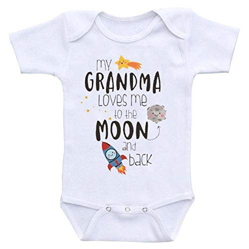 JYHOPE Funny Letter Print Romper Newborn Infant Baby Jumpsuit