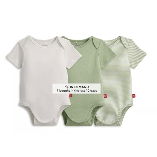 Unisex Bodysuit Bundle, Pack of 3 - Baby