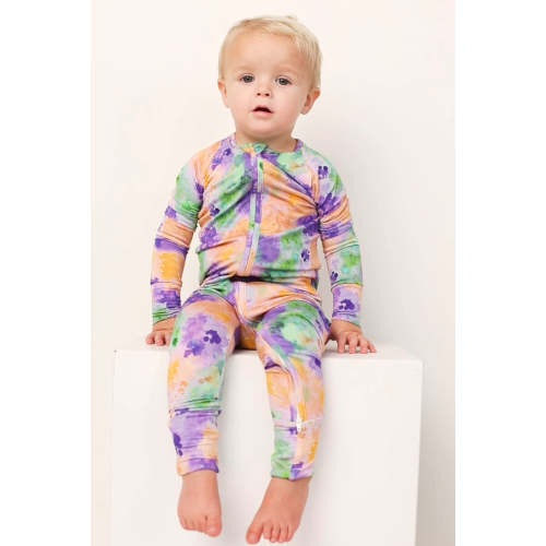 Ink Splat Double Zipper Bamboo Sleeper