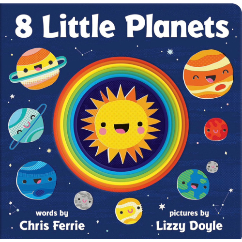 8 Little Planets: A Solar System Book for Kids with Unique Planet Cutouts