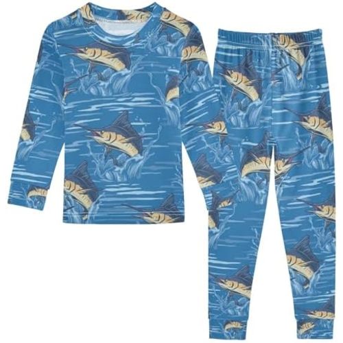 Pajama Sets Long Sleeve Top with Pants Cotton Soft Sleepwear 2 Piece Pjs Set