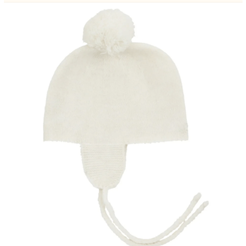 Le enfant cashmere bonnet- cream