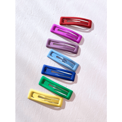 JUMBO RAINBOW SNAP CLIPS
