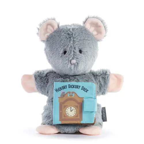 Hickory Dickery Dock Puppet Book - 3x3in