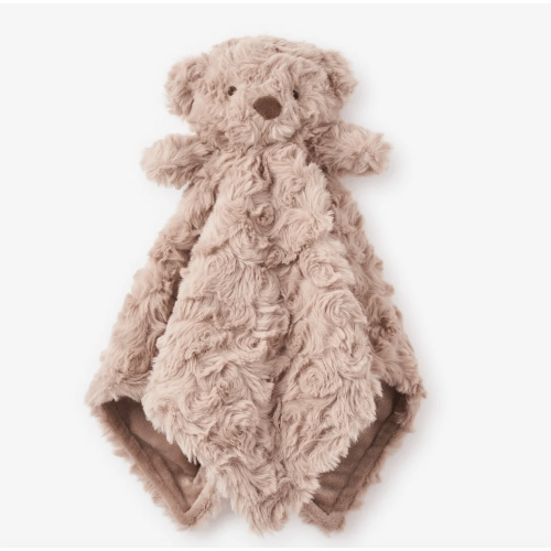 Plush Bear Baby Security Blanket