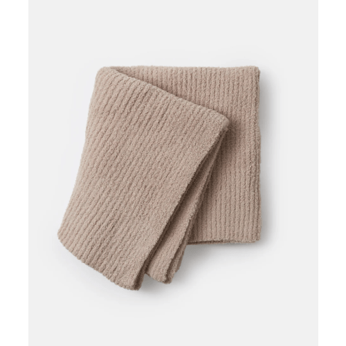 Cushy Ribbed Blanket - Fuzzy