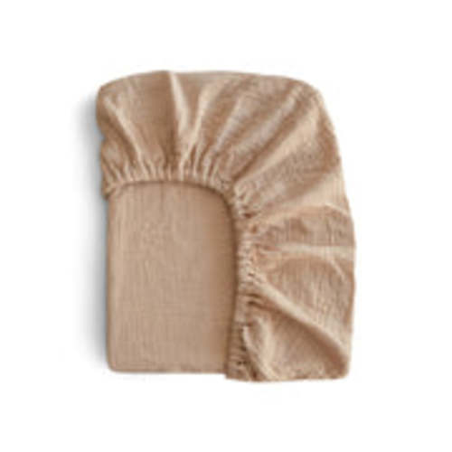 Mushie Mini Baby Muslin Crib Sheet