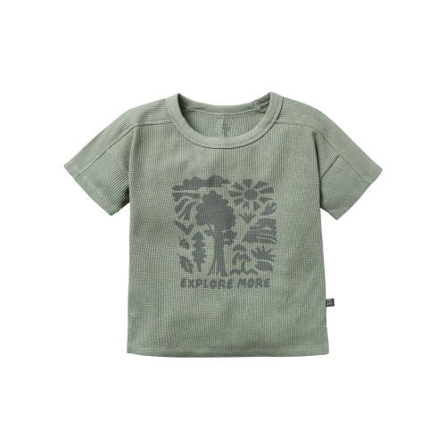 Modern Moments by Gerber Toddler Boy Organic Short Sleeve T-Shirt, Sizes 12M-5T