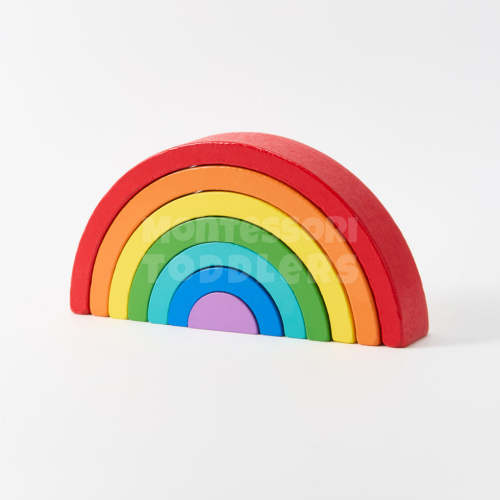 Toddlers Rainbow Toy - Stack, Sort, and Build