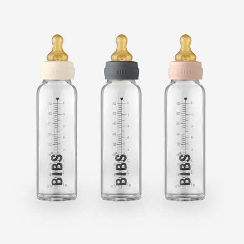 BIBS Baby Glass Bottle with Latex Nipple – Moms on Call