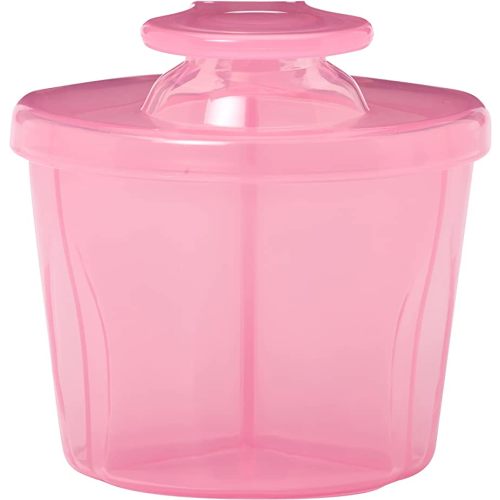Dr. Brown's Travel Formula Dispenser with Lid, BPA Free - Pink - Holds 27oz