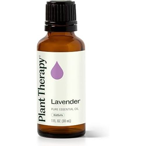 Plant Therapy Lavender Essential Oil 100% Pure, Undiluted, Natural Aromatherapy, Therapeutic Grade 30 mL (1 oz)