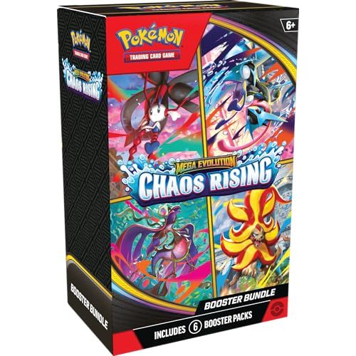 Pokémon TCG: Mega Evolution—Chaos Rising Booster Bundle