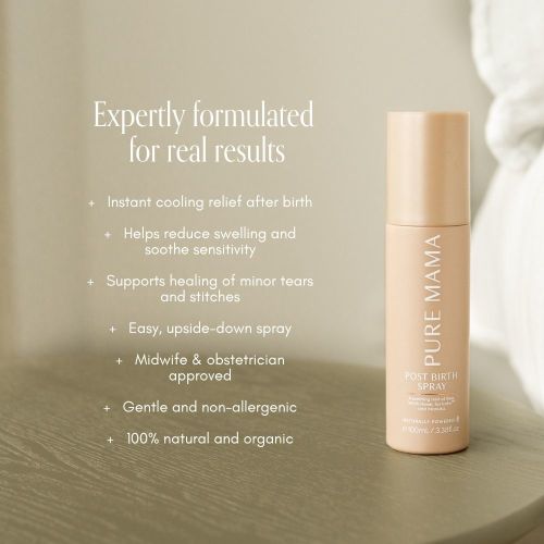 Post Birth Relief Spray - Your post-birth recovery essential – PURE MAMA Skincare USA