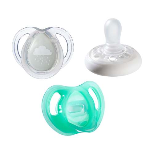 Pickapaci Pacifer Set, 0-6m - 3 count