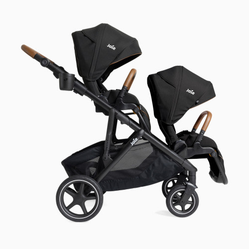 Chive Single to Double Stroller - Shale