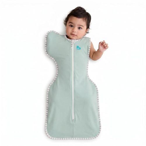 Love to Dream Swaddle Up Transition Swaddle, 1.0 TOG, Patented Zip-Off Wings, Gently Help Baby Transition from Being Swaddled to Arms Free When Showing Signs of Rolling, 13-19 lbs, ChickenRun